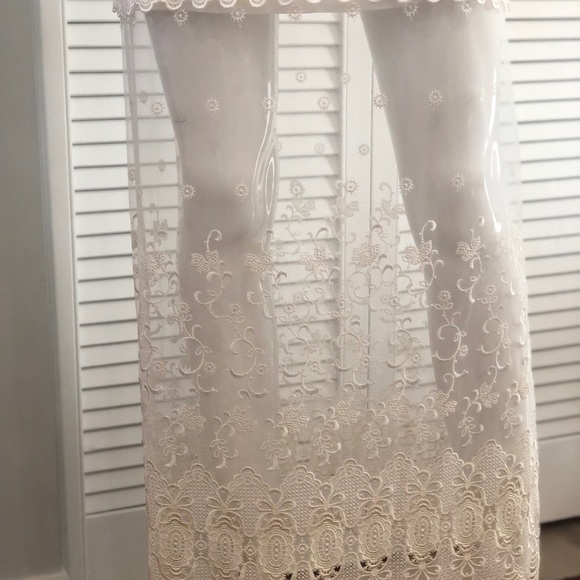 Escada Vintage 90s Escada Maxi Lace Overlay Mini Skirt - Picture 5 of 14